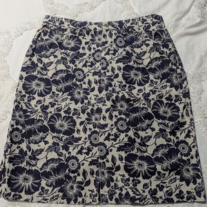 Floral Print Women's Skirt